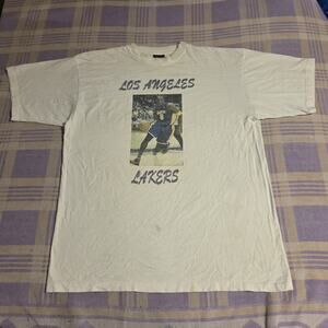 Rare VTG Bootleg Y2K LA Lakers Kobe Bryant Quote T Shirt XL Los Angeles 2000s